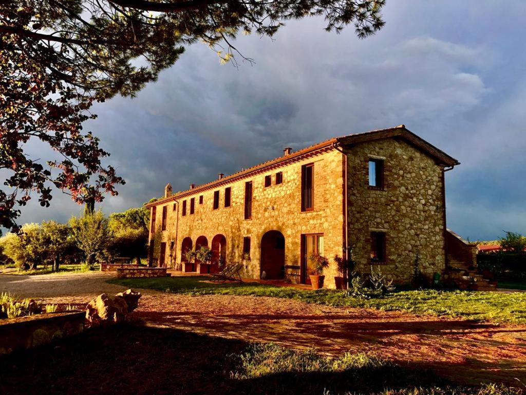 Agriturismo Sole Villa Trequanda Luaran gambar