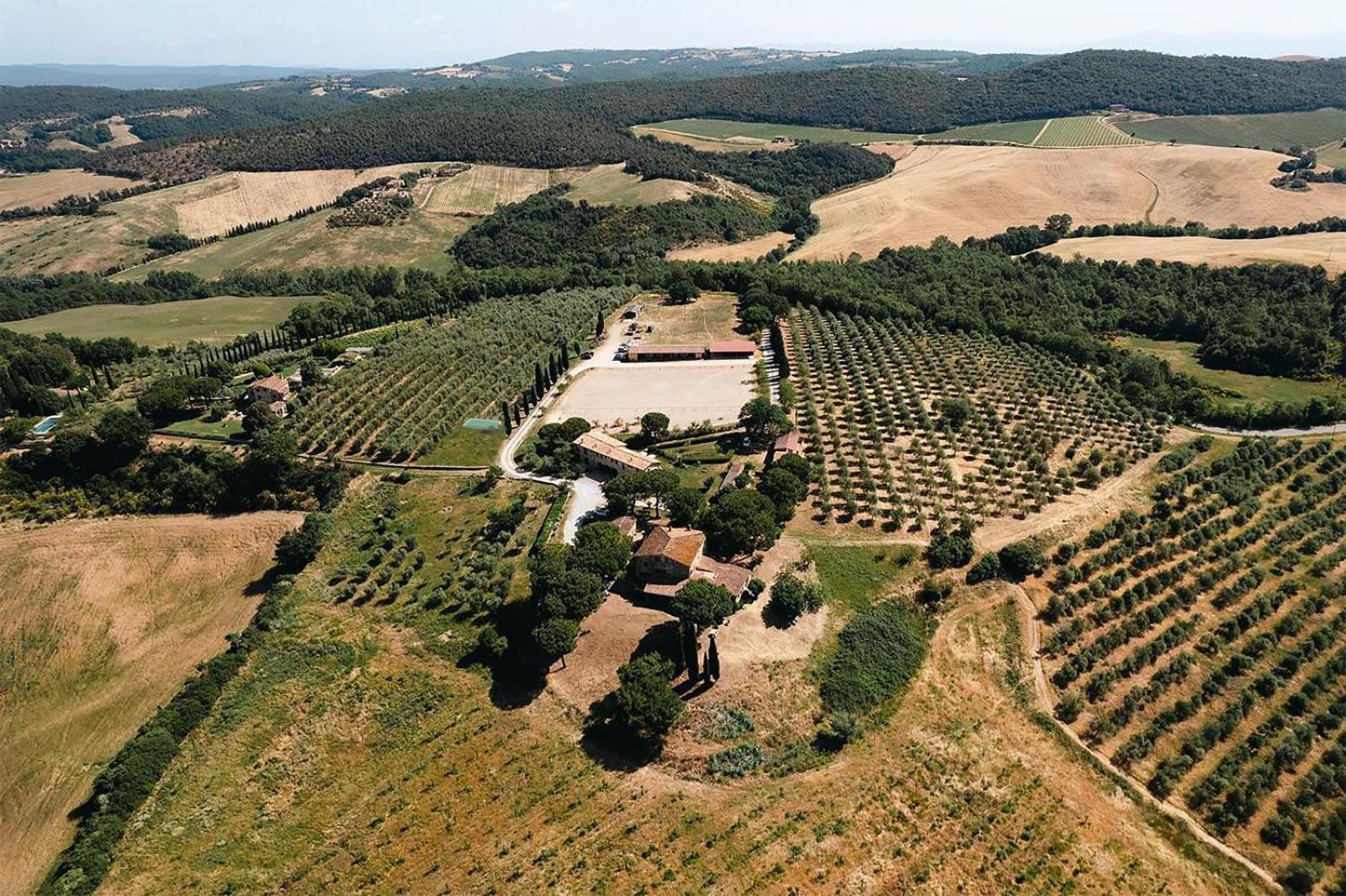 Agriturismo Sole Villa Trequanda Luaran gambar